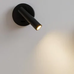 Applique Camera Da Letto-Selezionato da Mazzolaluce Applique nero per camera da letto led 3000k moderno orientabile
