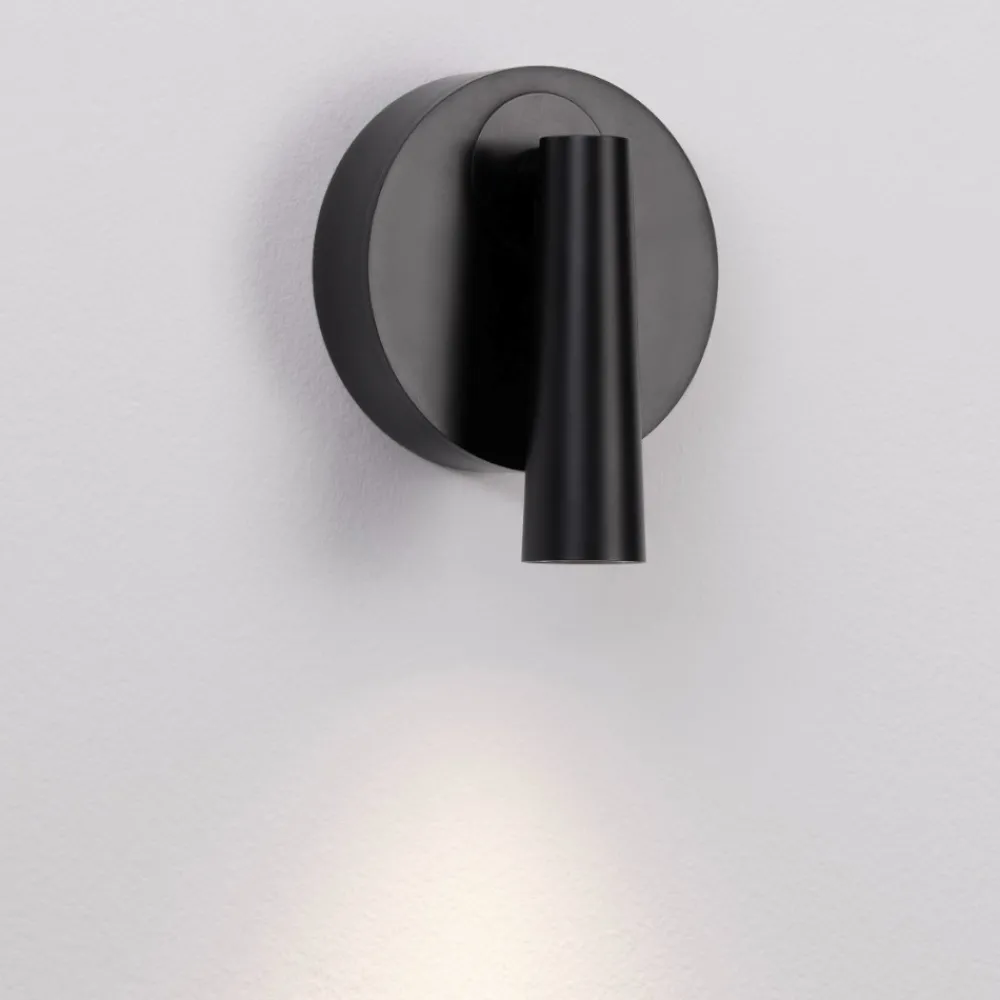 Applique Camera Da Letto-Selezionato da Mazzolaluce Applique nero per camera da letto led 3000k moderno orientabile