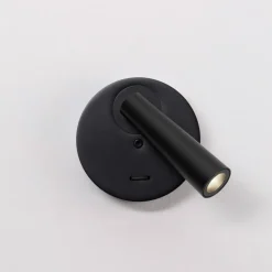 Applique Camera Da Letto-Selezionato da Mazzolaluce Applique nero per camera da letto led 3000k moderno orientabile