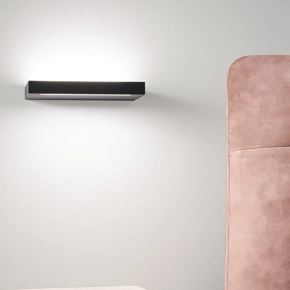 Applique Camera Da Letto-Perenz Illuminazione Applique nero per camera da letto con carica batterie wireless e porta usb