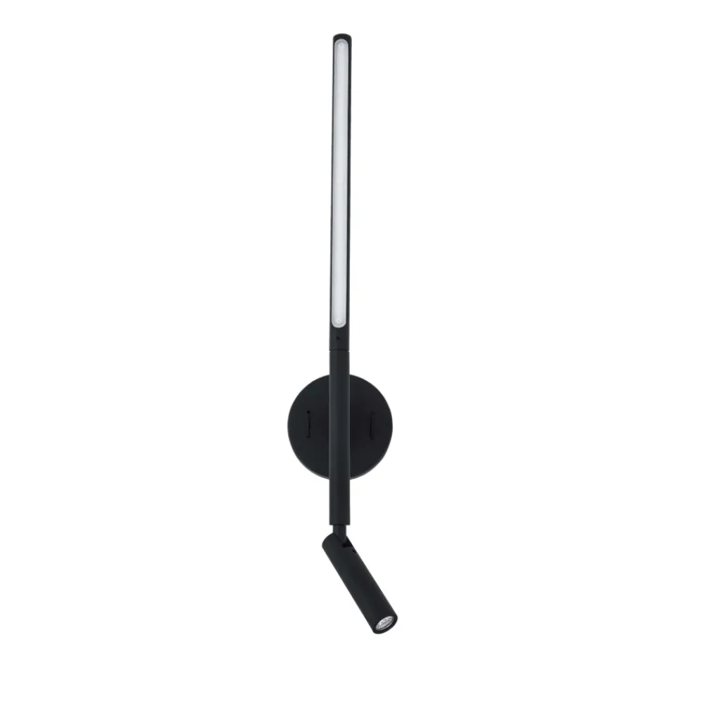 Applique Camera Da Letto-Selezionato da Mazzolaluce Applique nero per comodino led 9w 3000k orientabile