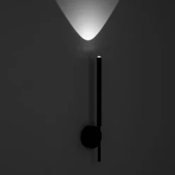 Applique Camera Da Letto-Selezionato da Mazzolaluce Applique nero per comodino moderna orientabile