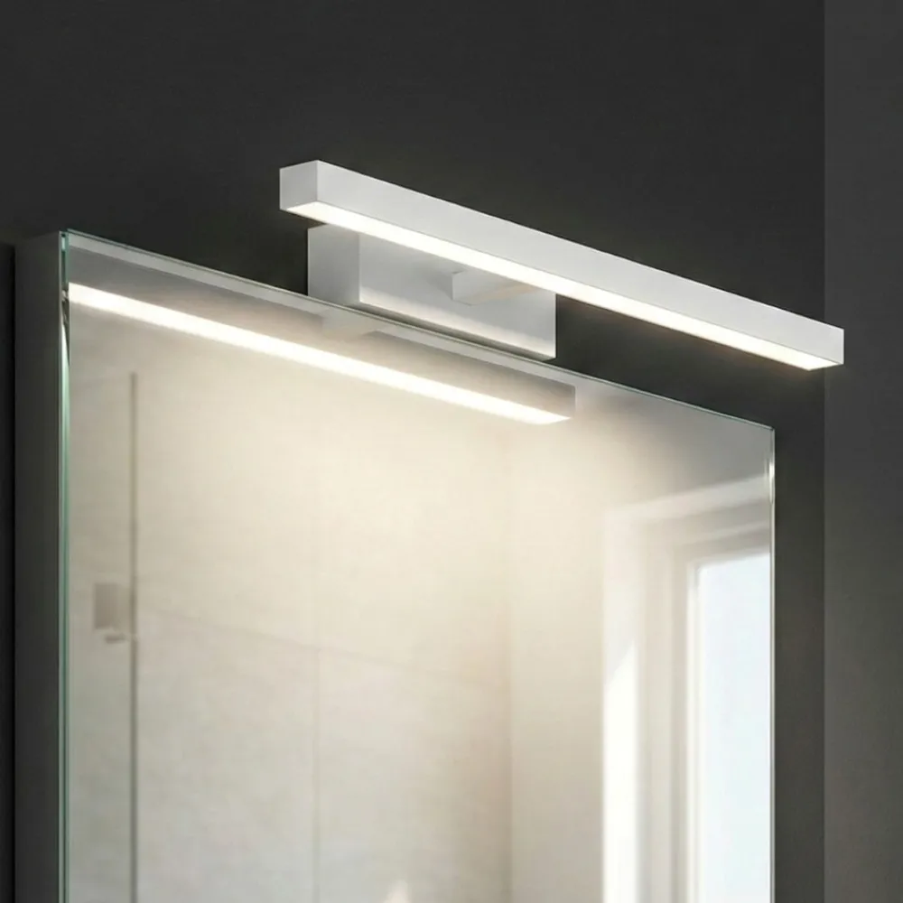 Applique Da Bagno-Perenz Illuminazione Applique orientabile bianco 52cm per specchio da bagno led cct 12w