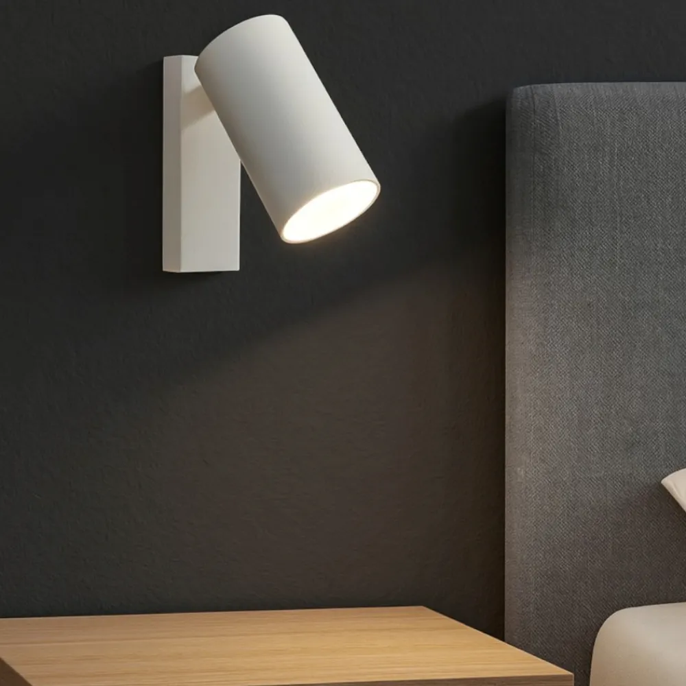 Applique Camera Da Letto-Selezionato da Mazzolaluce Applique orientabile bianco per comodino camera da letto moderna