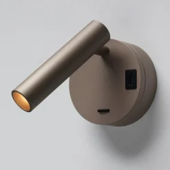 Applique Camera Da Letto-Vivida International Applique orientabile da comodino led 3000 4000k sabbia vivida betu