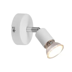 Applique Da Parete-Selezionato da Mazzolaluce Applique orientabile da parete soffitto per interni bianco