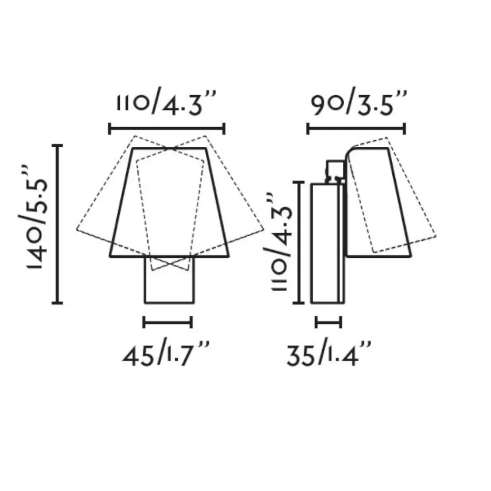 Applique Camera Da Letto-Selezionato da Mazzolaluce Applique orientabile per comodini camera da letto orientabile bianca moderna