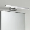 Applique Da Bagno-Perenz Illuminazione Applique orientabile per specchio da bagno cromo led cct 12w riga perenz
