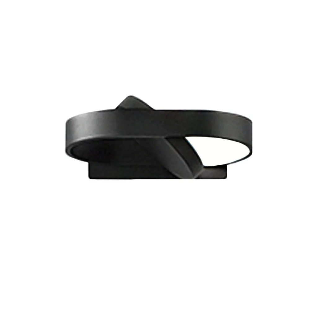 Applique Da Parete-Perenz Illuminazione Applique orientabile 6w led cct nero moderna belt