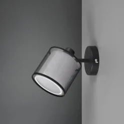 Applique Camera Da Letto-Selezionato da Mazzolaluce Applique orientabili per comodino camera da letto paralume tessuto