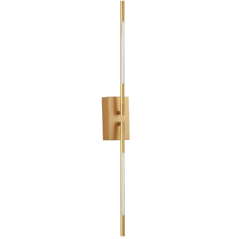 Applique Da Parete-Selezionato da Mazzolaluce Applique oro bacchette orientabili moderna led 10w 3000k