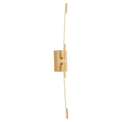 Applique Da Parete-Selezionato da Mazzolaluce Applique oro bacchette orientabili moderna led 10w 3000k