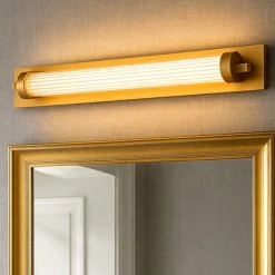 Applique Da Bagno-Selezionato da Mazzolaluce Applique oro da bagno led 16w 3000k ip44