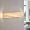 Applique Da Parete-Selezionato da Mazzolaluce Applique oro da parete contemporanea led 10w 3000k effetto cristallo