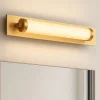 Applique Da Bagno-Selezionato da Mazzolaluce Applique oro per specchio bagno led 13w 3000k ip44