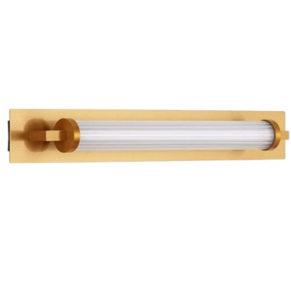 Applique Da Bagno-Selezionato da Mazzolaluce Applique oro per specchio bagno led 13w 3000k ip44