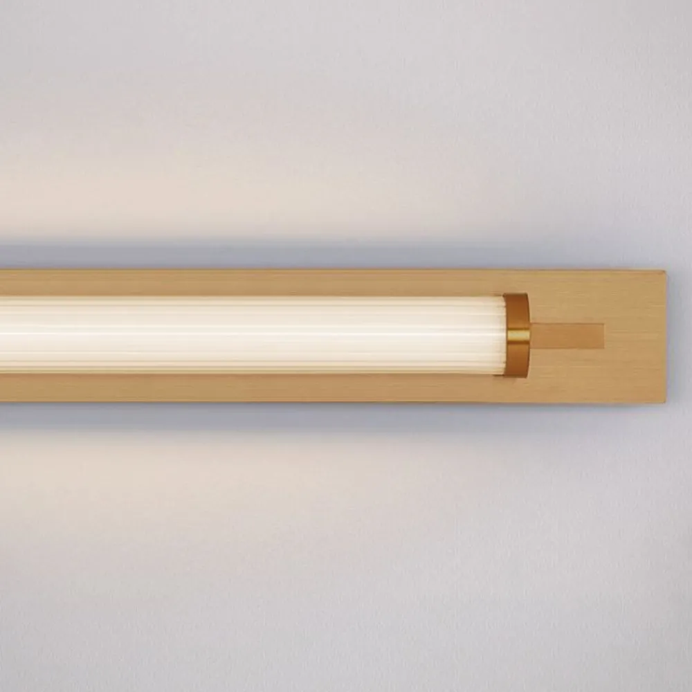 Applique Da Bagno-Selezionato da Mazzolaluce Applique oro per specchio bagno led 13w 3000k ip44
