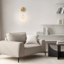 Applique Da Parete-Selezionato da Mazzolaluce Applique oro sfere di vetro led 18w 3000k