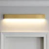 Applique Da Parete-Linea Light Applique ottone box w1 led 41w 3000k mono emissione