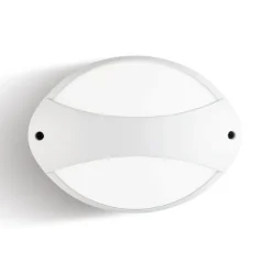 Applique Da Esterno-Selezionato da Mazzolaluce Applique ovale da esterno bianco led 7w 4000k ip65