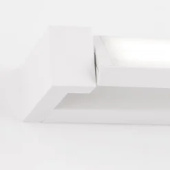 Applique Da Parete-Selezionato da Mazzolaluce Applique parabola luce led girevole bianco moderna squadrata