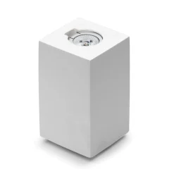 Applique Da Parete-Selezionato da Mazzolaluce Applique parallelepipedo 2 luci di gesso ceramica bianco verniciabile