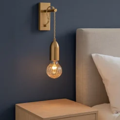 Applique Camera Da Letto-Selezionato da Mazzolaluce Applique pendente da parete oro per comodino camera da letto