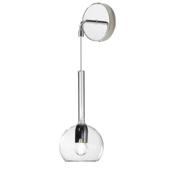 Applique Da Bagno-Top Light Applique per bagni pendente sospesa vetro trasparente