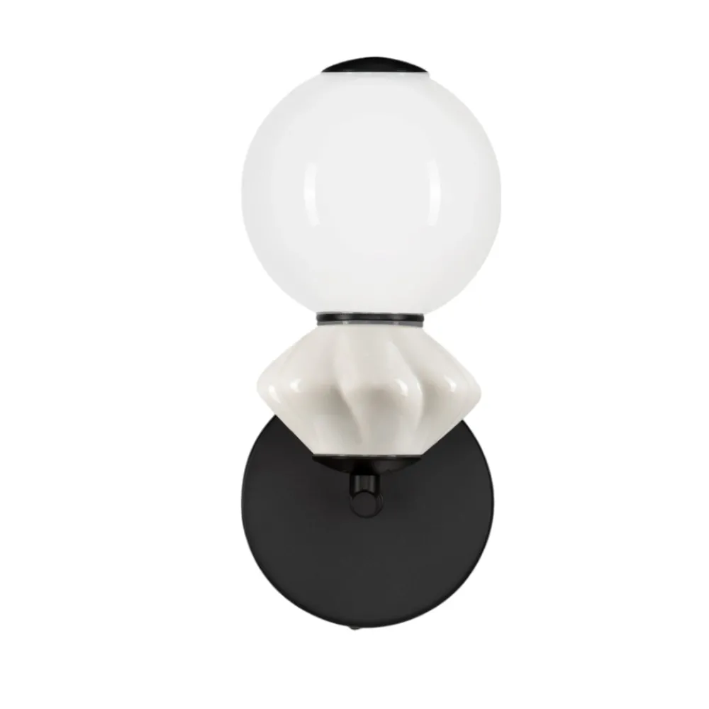 Applique Camera Da Letto-Selezionato da Mazzolaluce Applique per camera da letto led 3000k vetro ceramica