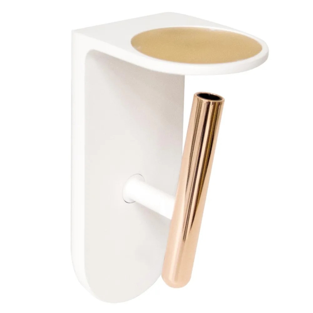 Applique Camera Da Letto-Stilnovo Applique per camera da letto moderna orientabile bianca e oro 2nights