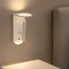 Applique Camera Da Letto-Stilnovo Applique per camera da letto 2nights bianca 4w 3000k con interruttore