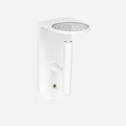 Applique Camera Da Letto-Stilnovo Applique per camera da letto 2nights bianca 4w 3000k con interruttore