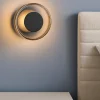 Applique Camera Da Letto-Selezionato da Mazzolaluce Applique per camera da letto tonda led 10w 3000k nero opaco