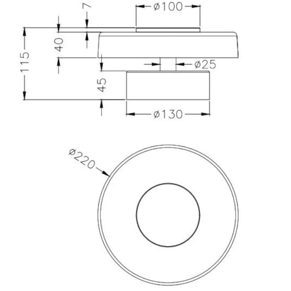 Applique Camera Da Letto-Selezionato da Mazzolaluce Applique per camera da letto tonda led 10w 3000k nero opaco