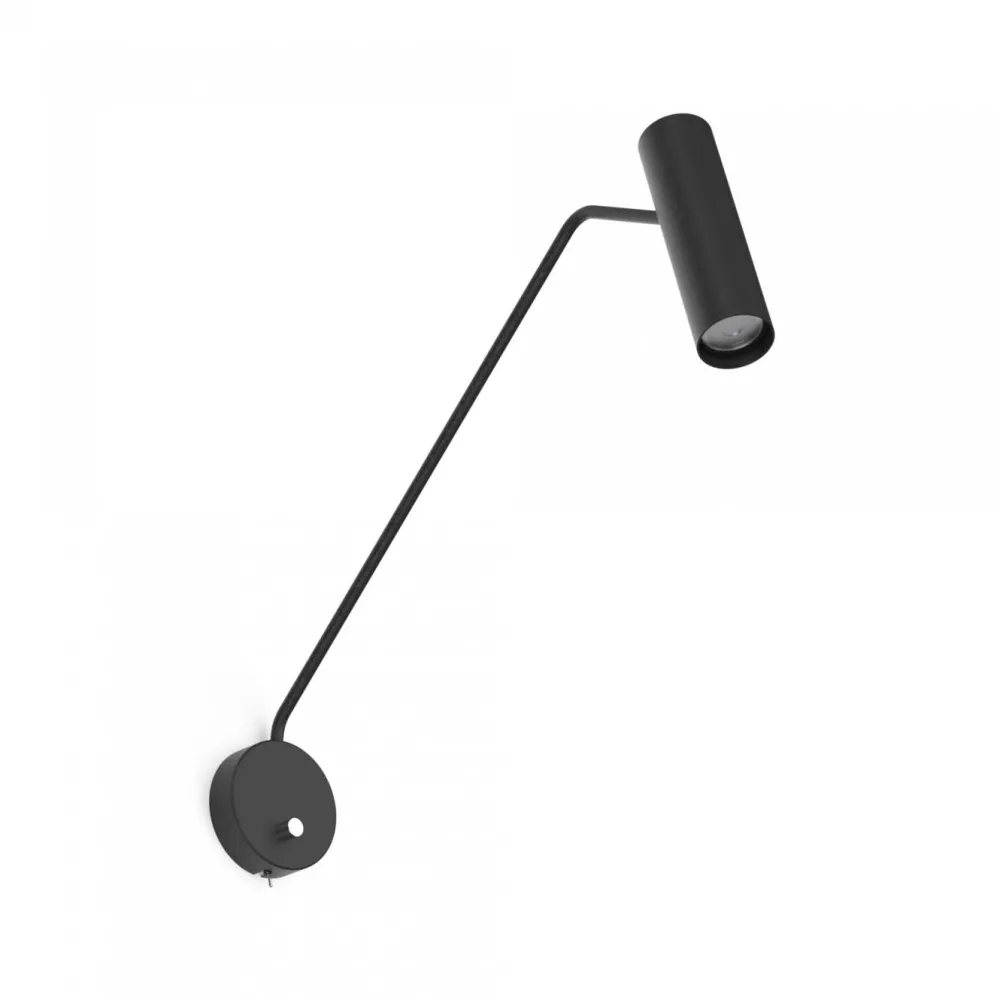 Applique Camera Da Letto-Selezionato da Mazzolaluce Applique per comodini camera da letto nero luce orientabile
