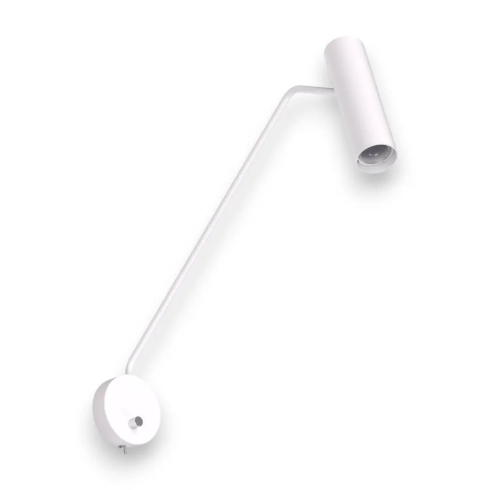Applique Camera Da Letto-Selezionato da Mazzolaluce Applique per comodini moderna bianca orientabile