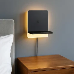 Applique Camera Da Letto-Selezionato da Mazzolaluce Applique per comodino camera da letto carica cellulare induzione e usb