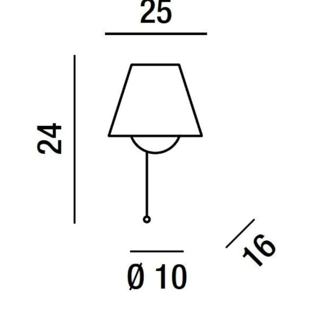 Applique Camera Da Letto-Selezionato da Mazzolaluce Applique per comodino camera da letto cromo fp