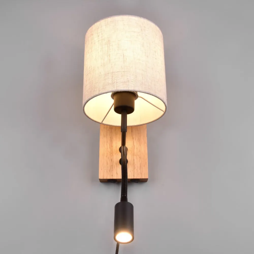 Applique Camera Da Letto-Selezionato da Mazzolaluce Applique per comodino camera da letto doppia luce led orientabile
