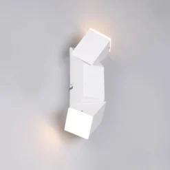Applique Camera Da Letto-Selezionato da Mazzolaluce Applique per comodino camera da letto bianca due luci orientabili