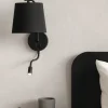 Applique Camera Da Letto-Selezionato da Mazzolaluce Applique per comodino camera da letto nero moderna fp