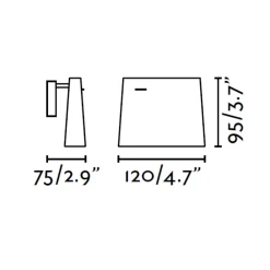 Applique Camera Da Letto-Selezionato da Mazzolaluce Applique per comodino camera da letto bianco 6w 2700k orientabile
