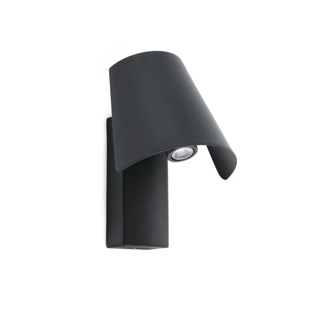 Applique Camera Da Letto-Selezionato da Mazzolaluce Applique per comodino camera da letto nero orientabile da lettura