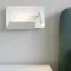 Applique Camera Da Letto-Selezionato da Mazzolaluce Applique per comodino lato destro multifunzione usb luce da lettura mensola
