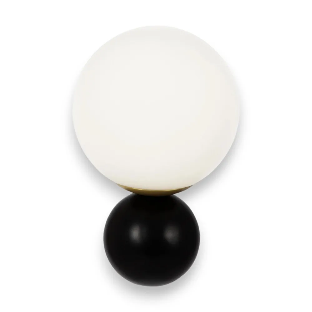 Applique Camera Da Letto-Maytoni Applique per comodino nostalgia nero oro con spina interruttore