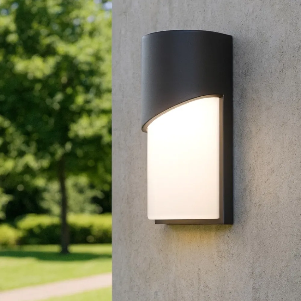 Applique Da Esterno-IsyLuce Applique per esterni moderna antracite