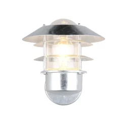 Applique Da Esterno-Selezionato da Mazzolaluce Applique per esterno acciaio zincato ip44 anti corrosione salsedine