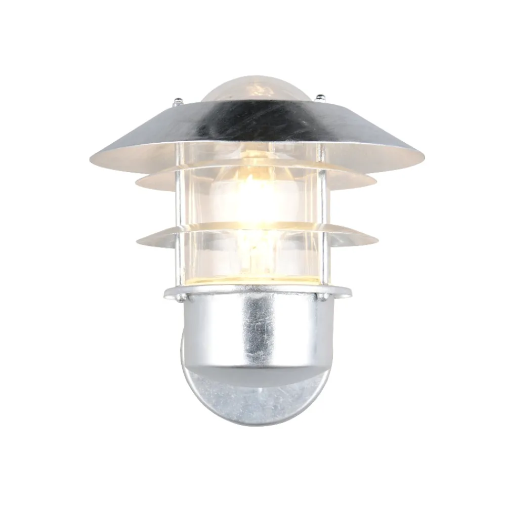 Applique Da Esterno-Selezionato da Mazzolaluce Applique per esterno acciaio zincato ip44 anti corrosione salsedine