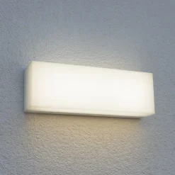 Applique Da Esterno-Selezionato da Mazzolaluce Applique per esterno bianco acrilico led 12w 3000k 4000k 6000k