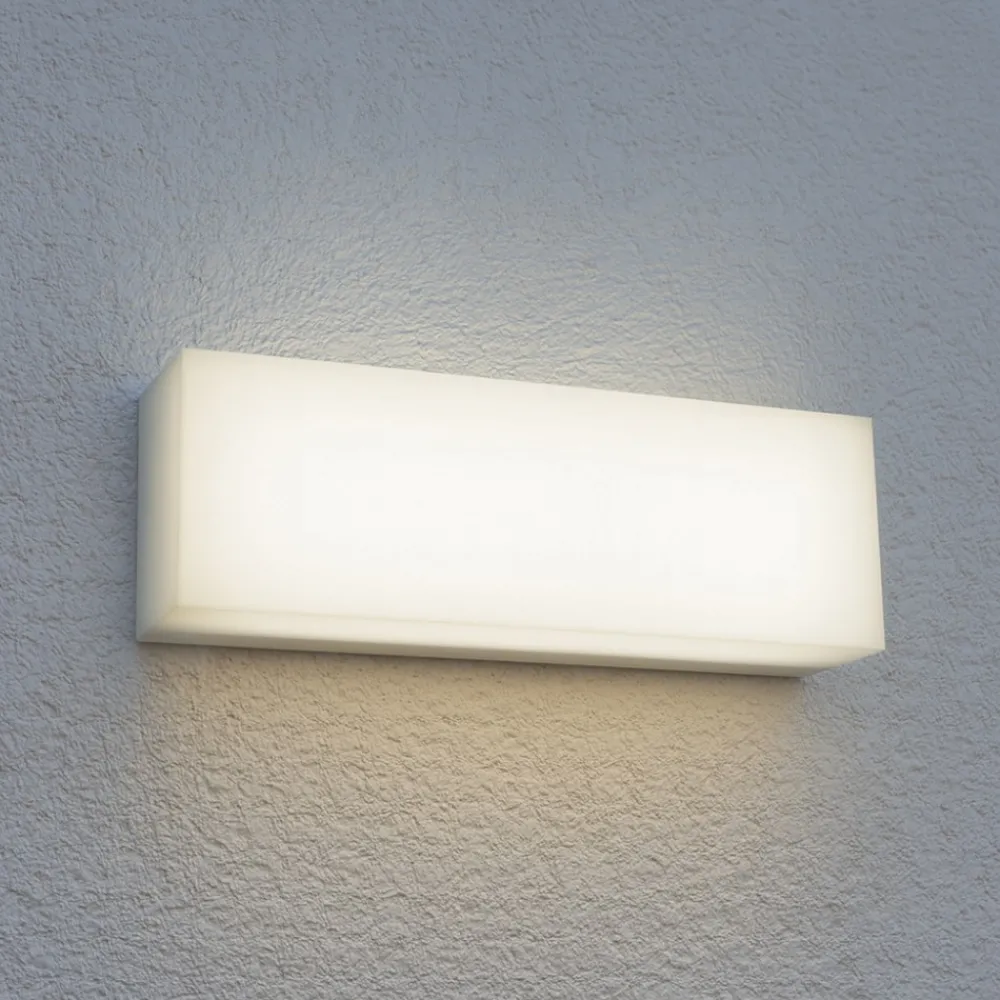 Applique Da Esterno-Selezionato da Mazzolaluce Applique per esterno bianco acrilico led 12w 3000k 4000k 6000k
